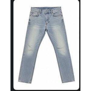 Ksubi Chitch Punk Blue Men's Jeans Size 31x30(Fit32x28)Tapered Light Wash Japan